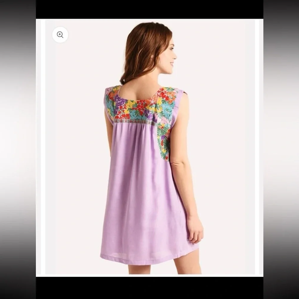 J. MARIE Embroidered Lilac Nicole Mini Dress
Size Small - Picture 4 of 12